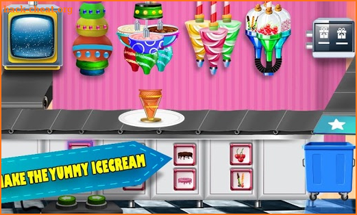 Birthday Party Icecream Maker Factory screenshot