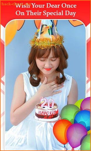 Birthday Photo Card Maker : Cake & Photo Frame screenshot