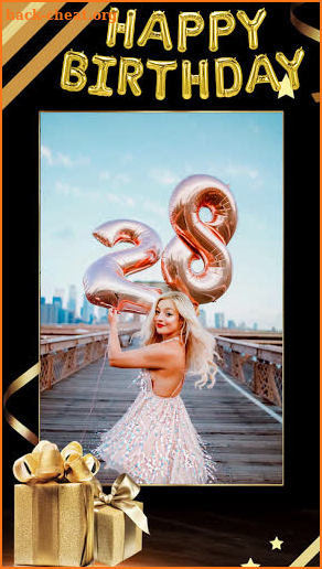 Birthday Photo Frame - Birthday Cake Editor screenshot