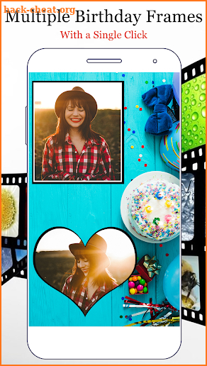 Birthday Photo Frame Editor Free - HBD Frames screenshot