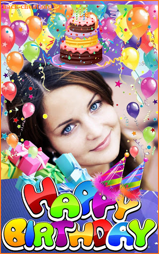 Birthday Photo Frames Editor 2017 screenshot