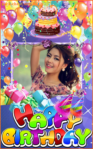 Birthday Photo Frames Editor 2017 screenshot