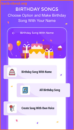 Birthday Song With Name screenshot