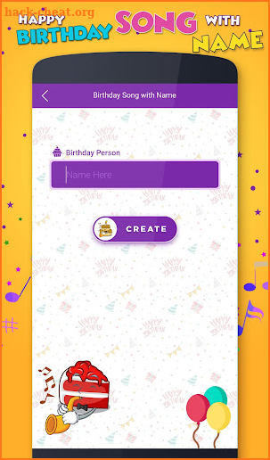 Birthday Song with Name screenshot