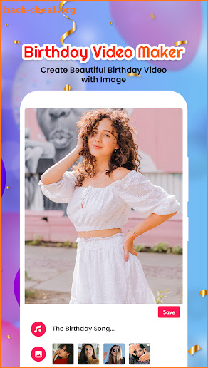 Birthday Video Maker With Song screenshot