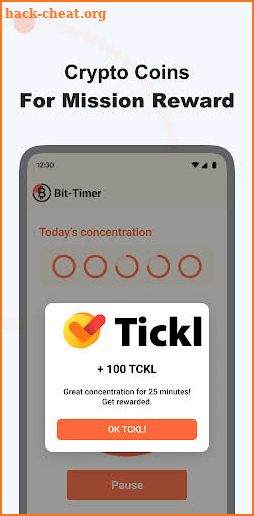 Bit Timer: Focus and Get Paid screenshot