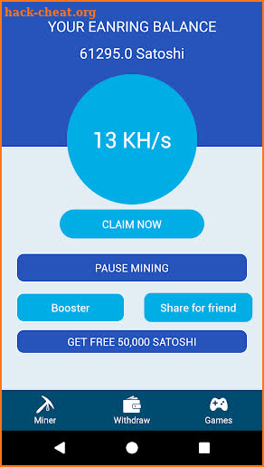 Bitcoin Cloud Mining - Cloud Server Mining Bitcoin screenshot