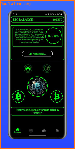 Bitcoin Miner Cloud screenshot