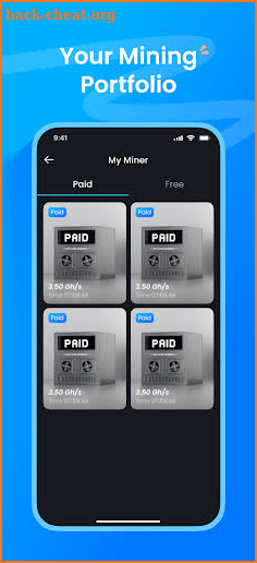 Bitcoin Miner: Eazy Mining screenshot