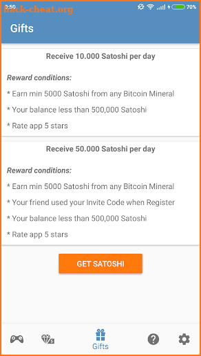 Bitcoin Miner - Play game to earn BTC screenshot