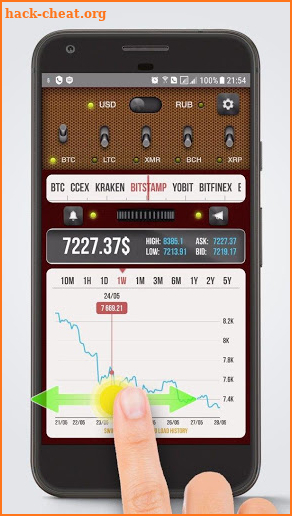 Bitcoin Monitor screenshot