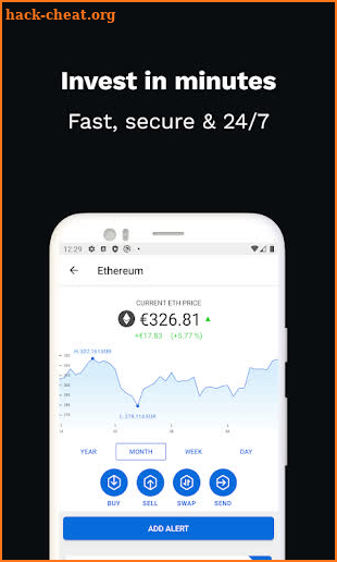 Bitpanda Wallet screenshot