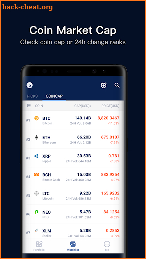 BitUniverse - Bitcoin, ICO, MINE, Crypto Portfolio screenshot