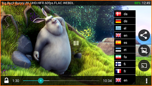 BitX Torrent Video Player screenshot