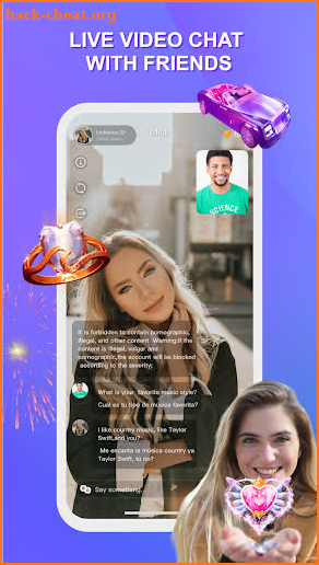 Biu-Live video chat screenshot