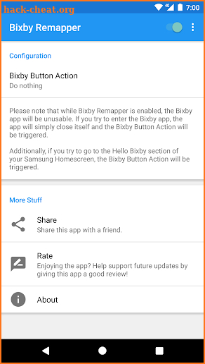 Bixby Button Remapper screenshot