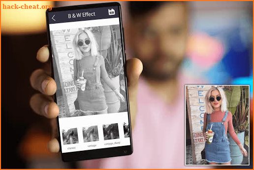 Black And White Photo Effect screenshot