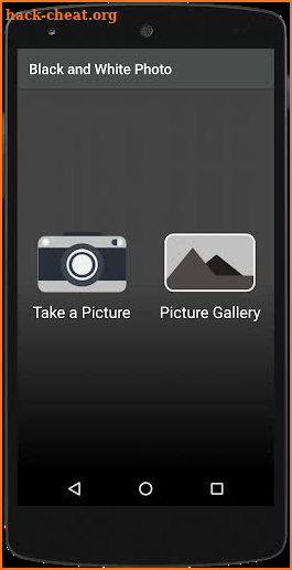 Black & White Picture Photo Effect : Image Effect screenshot