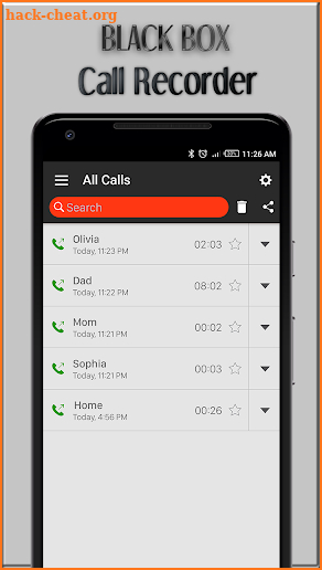 Black Box Call Recorder screenshot