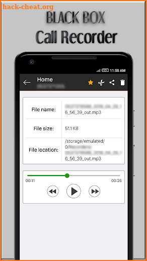 Black Box Call Recorder screenshot