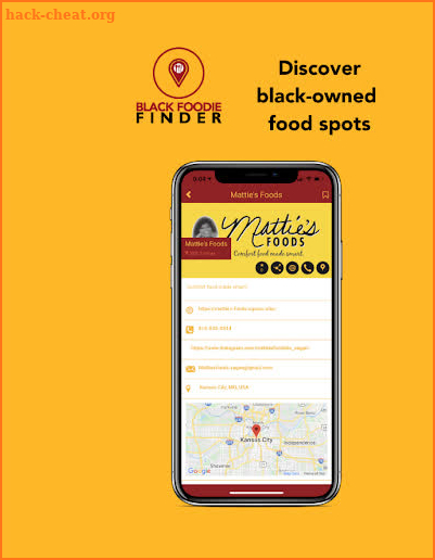 BLACK FOODIE FINDER: RESTAURANTS NEAR ME screenshot