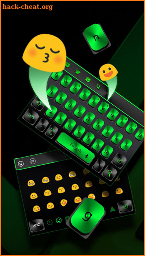 Black Green Metal Keyboard screenshot