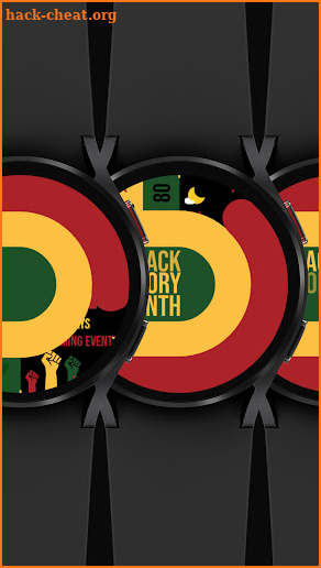 Black History Watch Face 040 screenshot