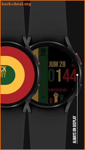 Black History Watch Face 040 screenshot