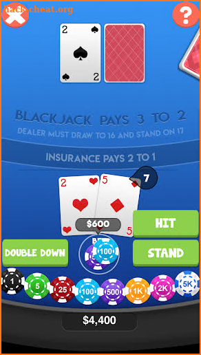 Black Jack 21 screenshot