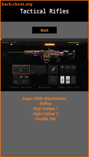 Black ops 4 Class Editor screenshot