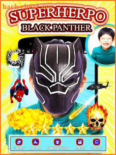 Black Panther Photo Editor screenshot