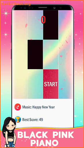 Black Pink Piano Tiles 2019 screenshot