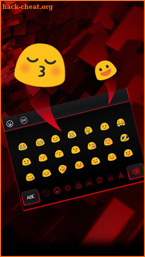 Black Red Keyboard screenshot