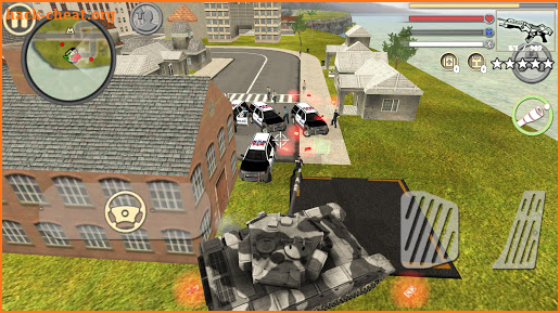 Black Spider Rope Hero Vice Town screenshot