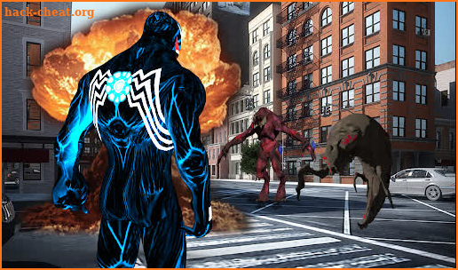 Black Spider Superhero Alien - NS City Gangsters screenshot