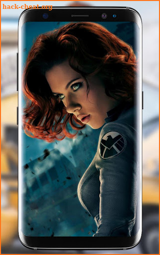 Black Wallpapers HD Widow Avengers screenshot