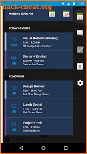 BlackBerry Productivity Tab screenshot