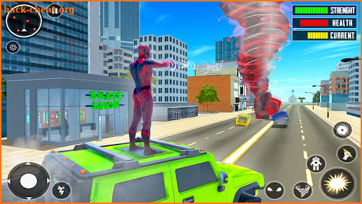 BlackHole Hurricane Super Hero Crime City screenshot