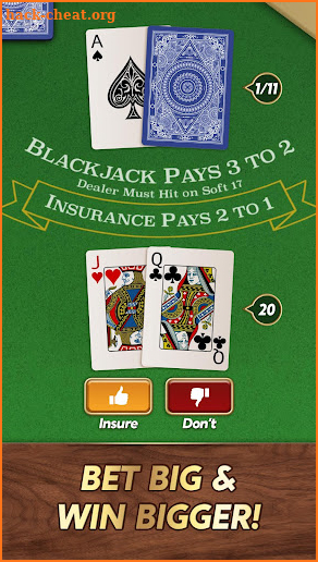 Blackjack screenshot