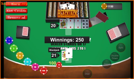 Blackjack 2018 screenshot