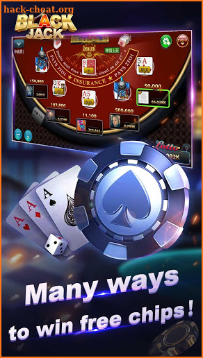 Blackjack 21-Free online poker game-jackpot casino screenshot