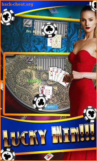 Blackjack 21 : House of Free Cards Offline screenshot