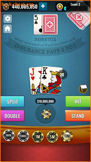 Blackjack 21: Pro Blackjackist screenshot