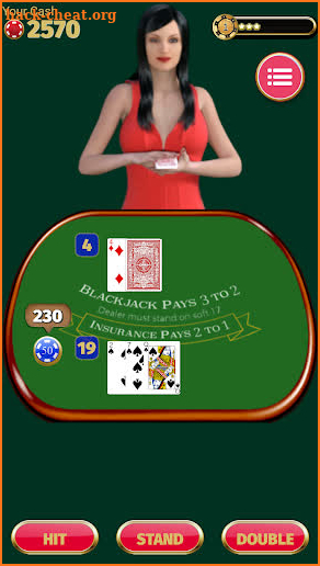 Blackjack screenshot