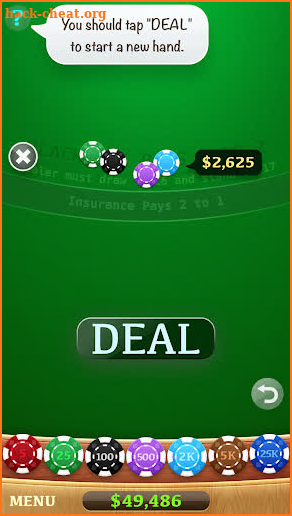 Blackjack screenshot