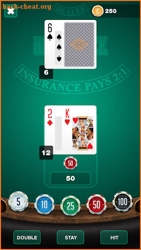 BlackJack Cards 21 screenshot