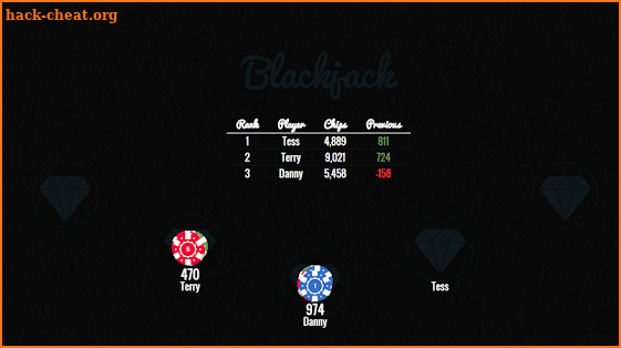 Blackjack for Chromecast screenshot