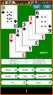 Blackjack Verite Drills screenshot