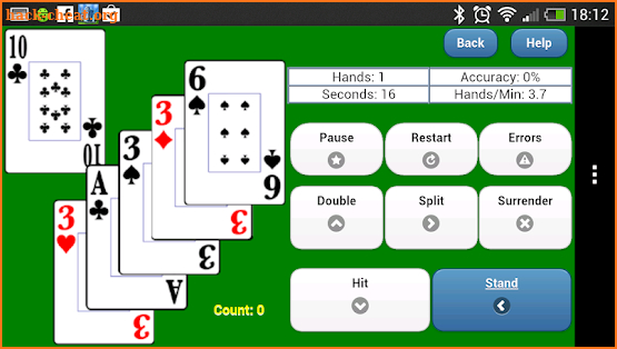 Blackjack Verite Drills screenshot