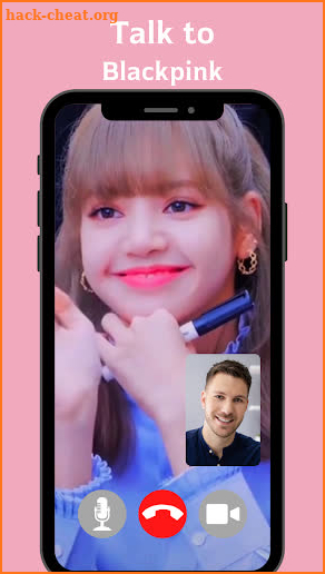 BLACKPINK Fake Video Call Game screenshot